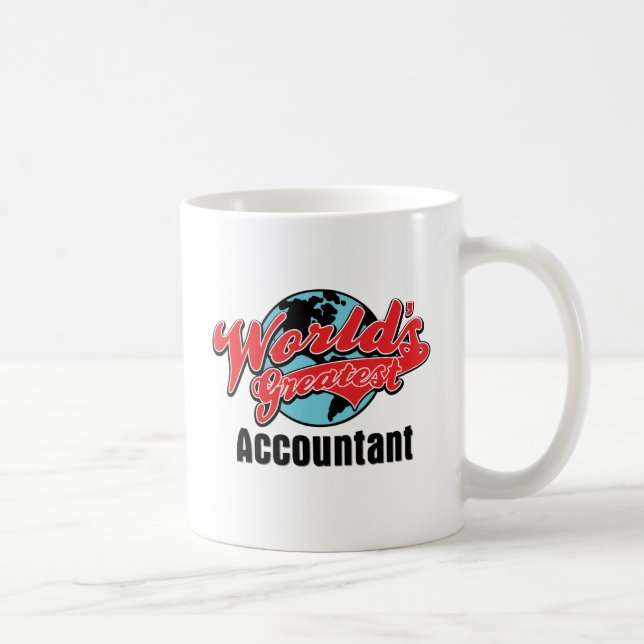 Worlds Greatest Accountant Kaffeetasse (Rechts)