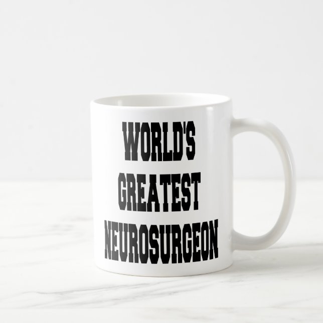 Worlds Greatest Neurosurgeon Kaffeetasse (Rechts)