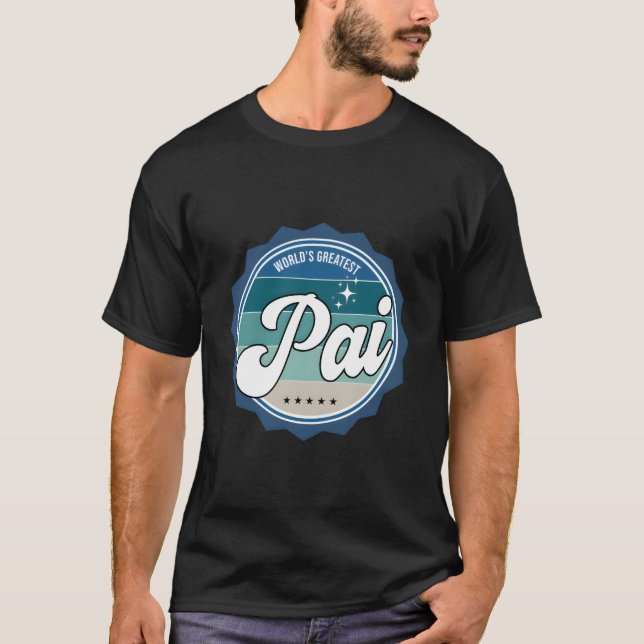 World'S Greatest Pai Brazilian Dad T-Shirt (Vorderseite)