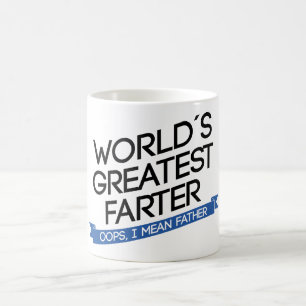 worlds greatest zu banner farter tasse