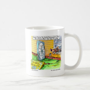 World's Happiest Dog Funny Ohrs Tees Mugs etc Kaffeetasse