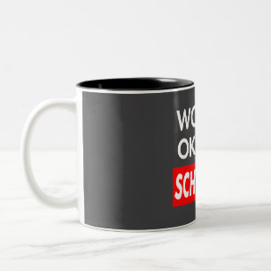 Worlds Konzest Schneider Zweifarbige Tasse