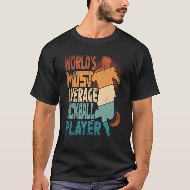 World's Most Average Kickball Player Kickballer T-Shirt (Vorderseite)