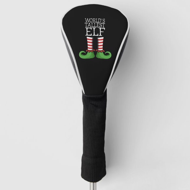 Worlds Tallest Elf Weihnachtskostüme Design Golf Headcover (Vorderseite)