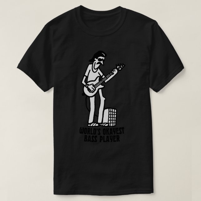Worlds Tokest Bass Player T-Shirt (Design vorne)