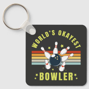 Worlds Tokest Bowler Schlüsselanhänger