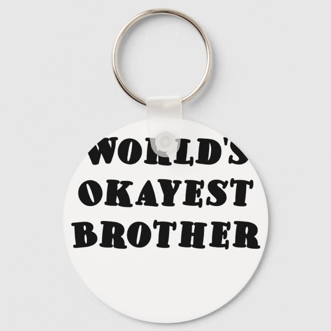 Worlds Tokest Brother Schlüsselanhänger (Vorderseite)