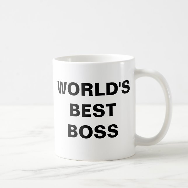 WORLD'SBESTBOSS KAFFEETASSE (Rechts)