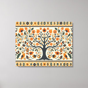 WorldWide Famous Madhubani Art Leinwanddruck