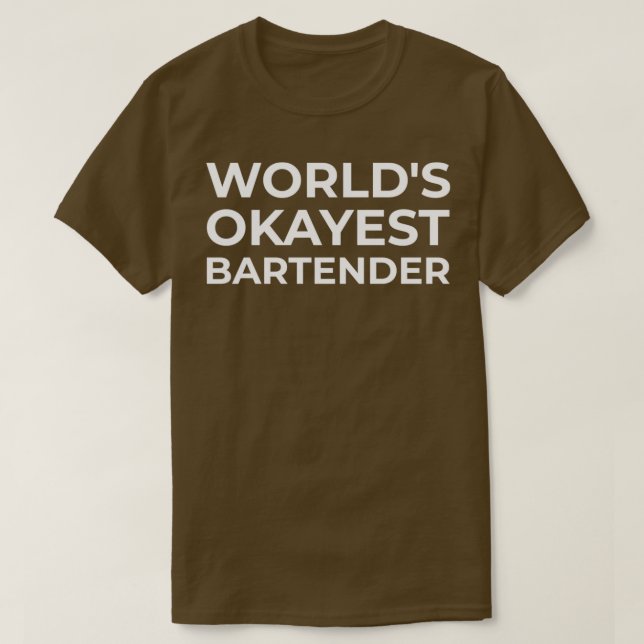 Worldx27s Tokioest Barkeeper 11 T-Shirt (Design vorne)