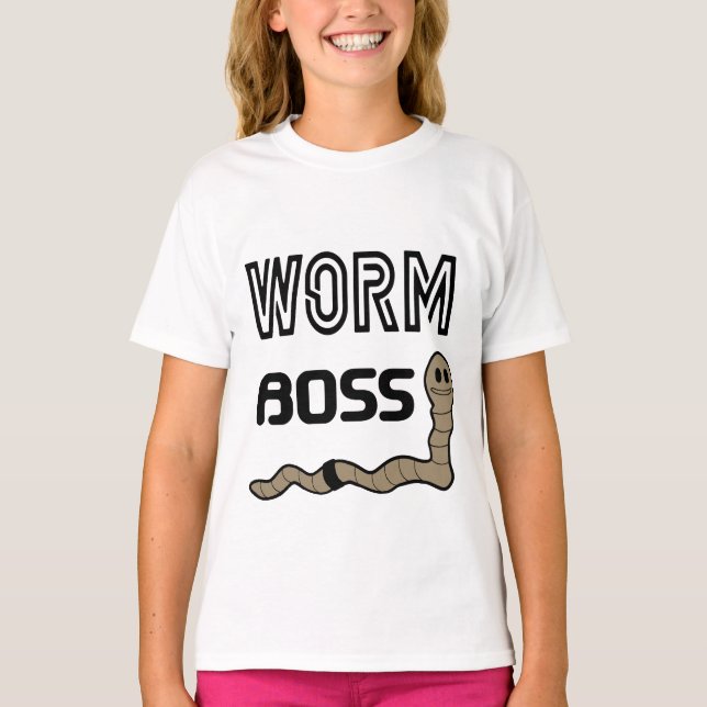 Worm Boss T-Shirt (Vorderseite)