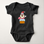 Worm Christmas Santa Claus Baby Strampler<br><div class="desc">Dieses Design ist das perfekte Geschenk für einen Geburtstag,  Weihnachten und andere Feiern. Es ist für Frauen,  Männer und Kinder geeignet.</div>
