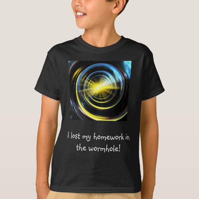 Wormhole-Raum T-Shirt (Vorderseite)