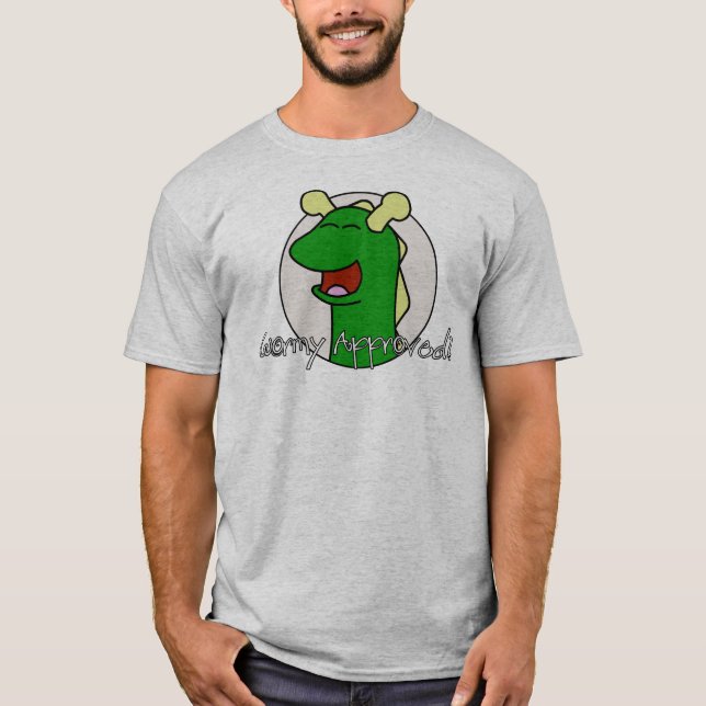 Wormy anerkanntes! T-Shirt (Vorderseite)