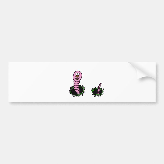 wormy autoaufkleber (Vorne)