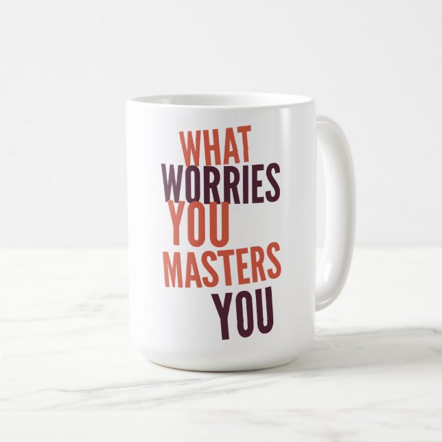 Worry Classic Tasse (VorderseiteRechts)