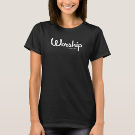 Worship Psalm 95:1 Christliche Inspirationsbilder T-Shirt