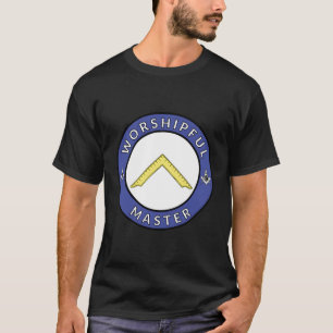 Worshipful Master Mason Lodge Masonic Officer Gave T-Shirt