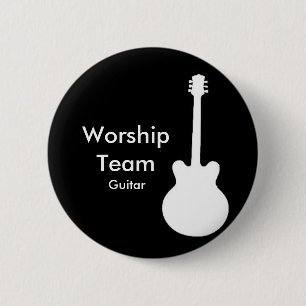 WorshipTeam, Gitarren-Abzeichen Button