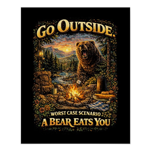 Worst Case Wilderness Poster (Vorderseite)