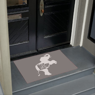 Worst White Elephant Gift Ever Funny Fußmatte