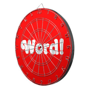 Wort! Dartscheibe