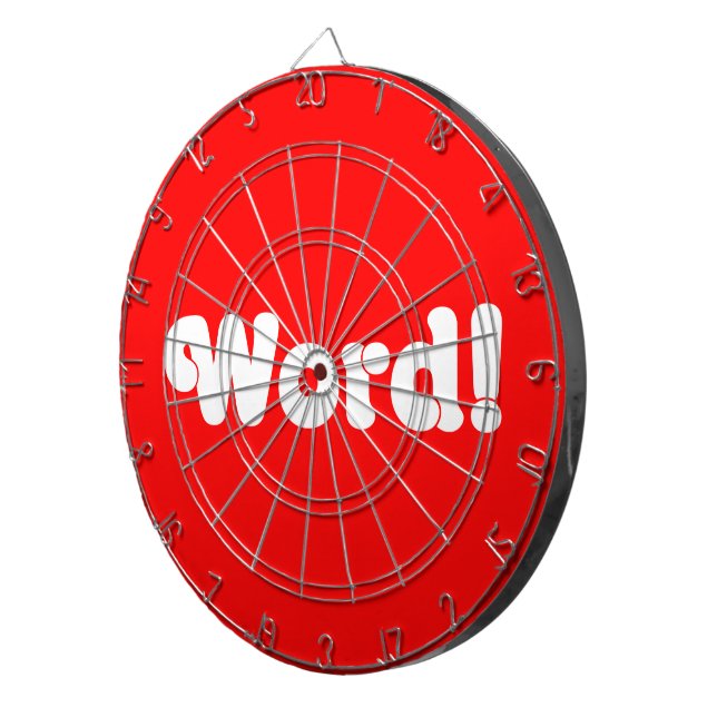 Wort! Dartscheibe (Vorderseite rechts)