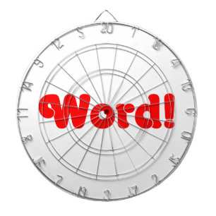 Wort! Dartscheibe
