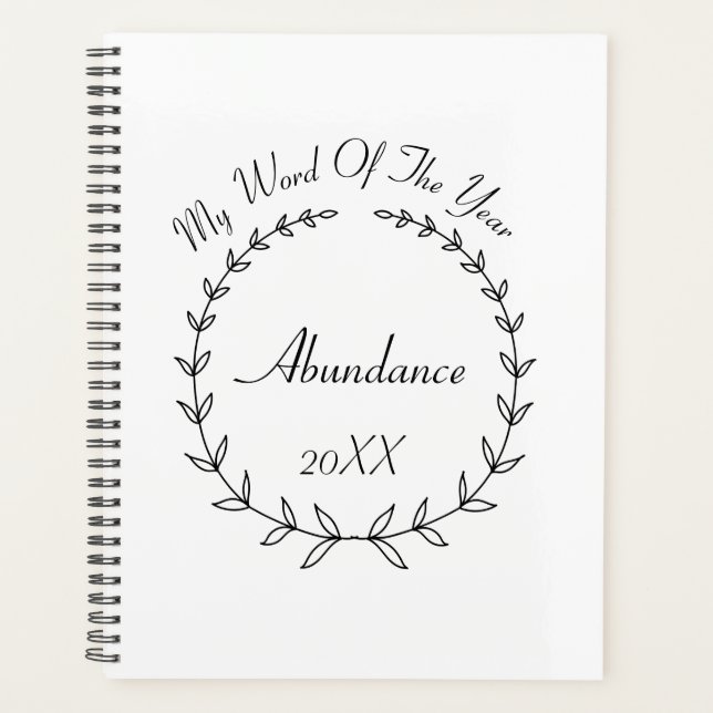 Wort des Jahres Planer (Vorderseite)