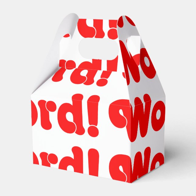 Wort! Geschenkschachtel (Vorderseite)