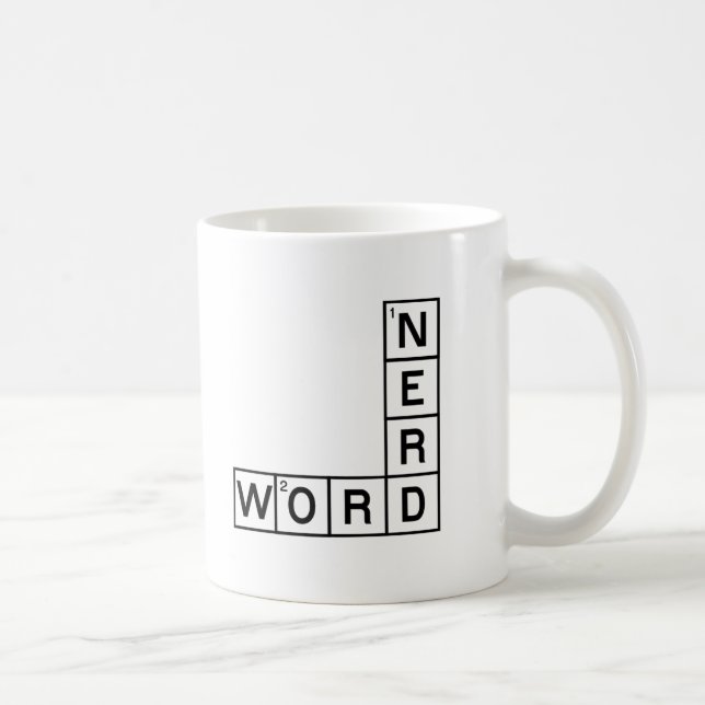 Wort-Nerd Tasse (Rechts)