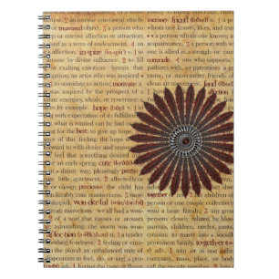 Wort-Notizbuch Notizblock