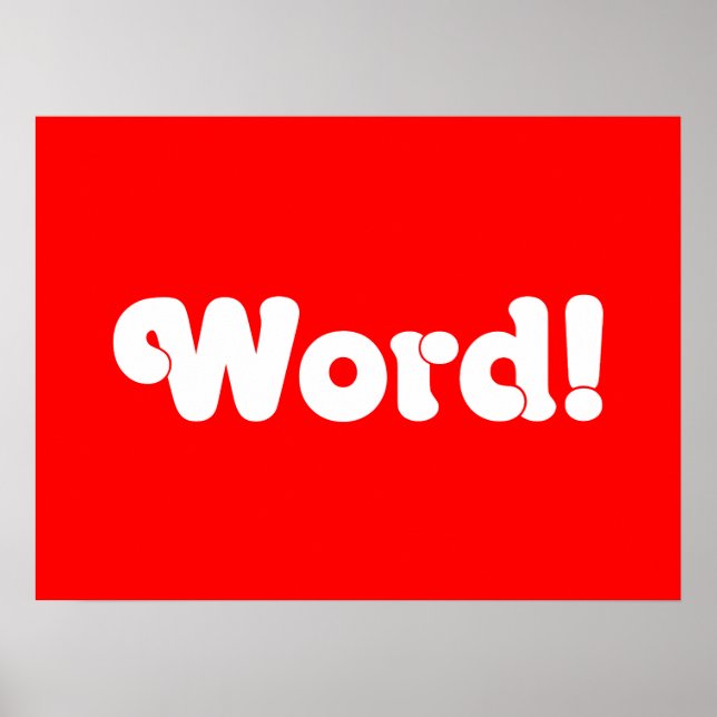 Wort! Poster (Vorne)