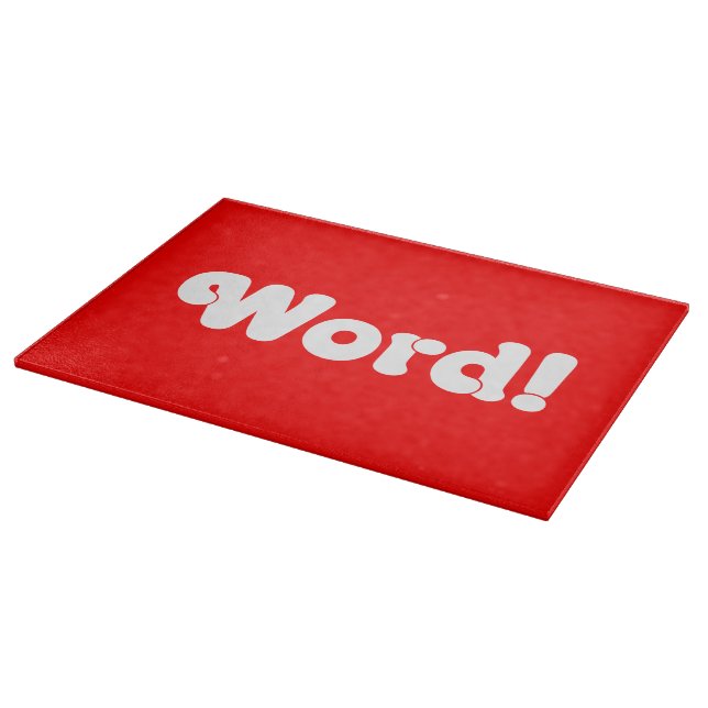 Wort! Schneidebrett (Ecke)