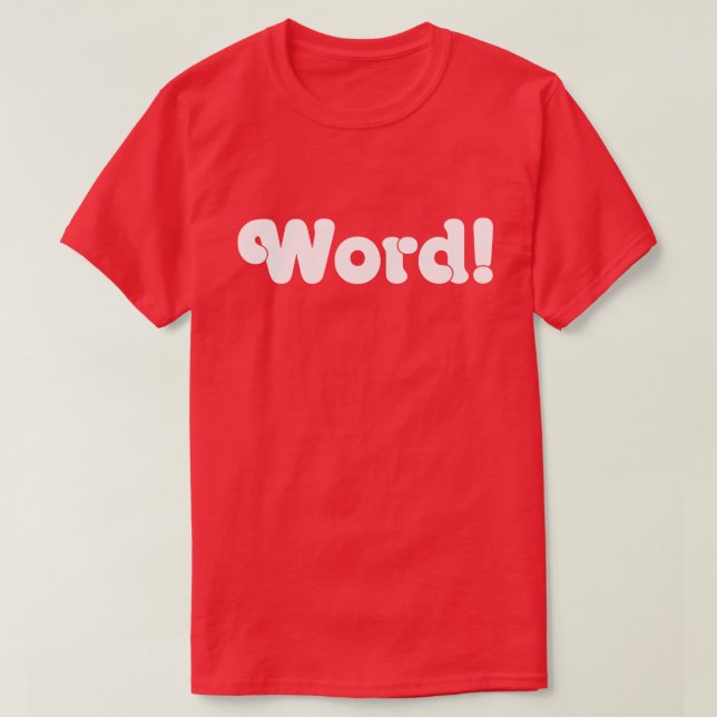 Wort! T-Shirt (Design vorne)