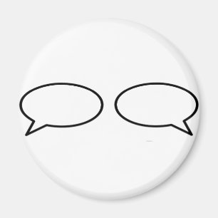 Wortblase Verlassen rechts Trans das MUSEUM Zazzle Magnet