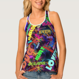 Worte aus meinem Lied Tanktop