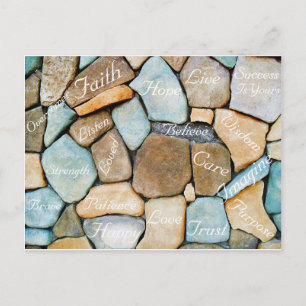 Worte der Ermutigung, Worte der Hoffnung_ Postkarte