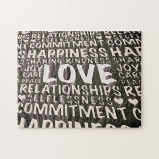 Worte der Liebe Puzzle