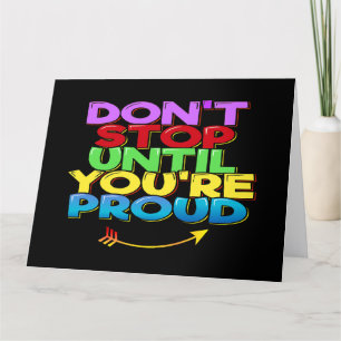 Worte der lustigen Weisheit Karte