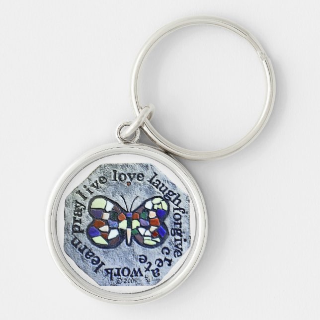 Worte der Weisheit Schlüsselkette Schlüsselanhänger (Vorne)