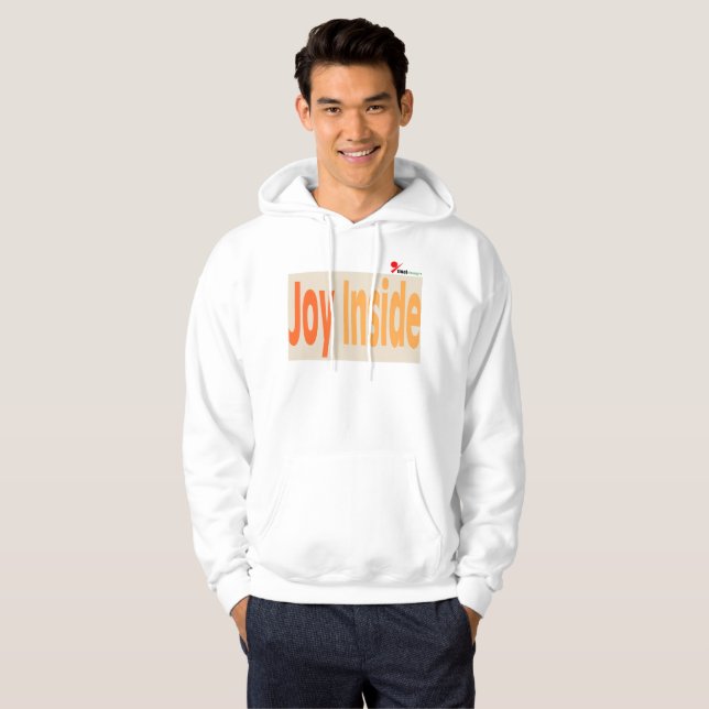Worte des Warmwassers Hoodie (Vorne ganz)