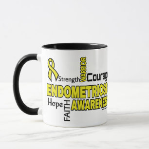 Worte...Endometriose Tasse