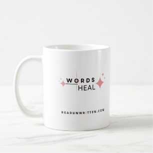 Worte heilen kaffeetasse