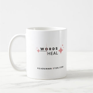 Worte heilen kaffeetasse