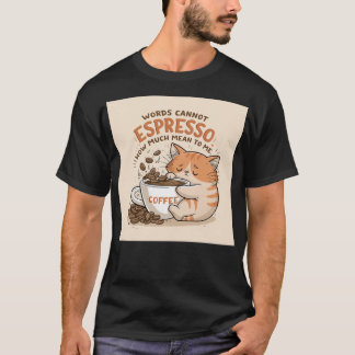 Worte können nicht ausdrücken, wie viel du mir bed T-Shirt