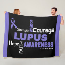 Worte... Lupus Fleecedecke