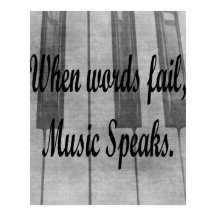 Worte versagend Klaviermusikdesign