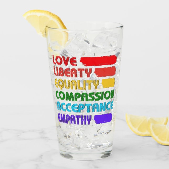 Worte zum Leben um 2 Glas (Vorderseite Ice)