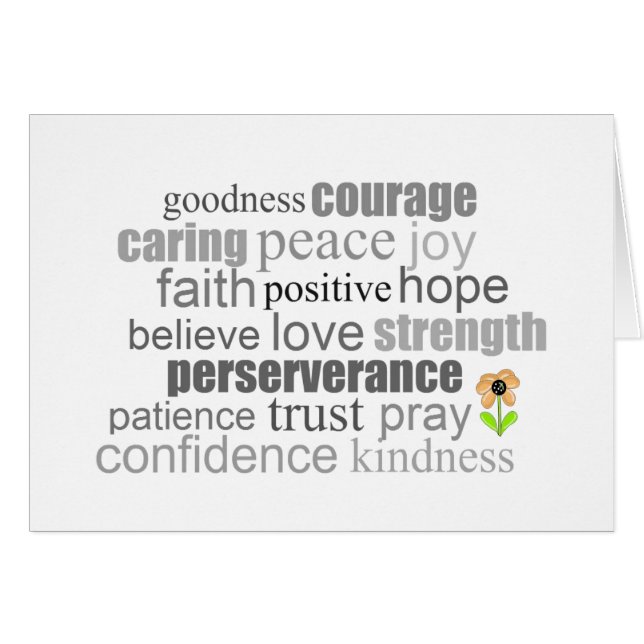 Worte zur Förderung (Vorderseite (Horizontal))